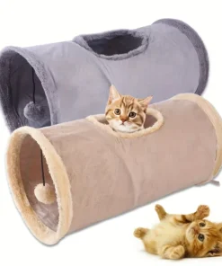 Cat Tunnel Foldable Cat Self-sexual Relief