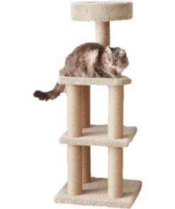 Cat Tree - Indoor Cat & Kittens Multi-Level Climbing Activity Tower