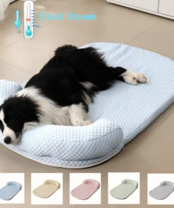 Breathable Spring Summer Cooling Large Dog Bed Ati-slip