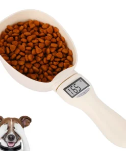 Pet Food Measuring Scoop Food Scale Electronic Dog Feeding Bowl