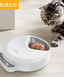 Automatic Pet Feeder 4 Meals For Wet Dry Food Feeding Wireless Smart Kibble Dispenser
