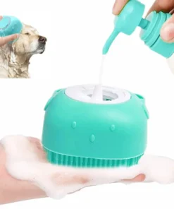 Pet Bathing Brush Soft Silicone Massager Shower Gel Bathing Brush Clean Tools