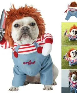 Dog Funny Pet Clothes Adjustable Dog Cosplay Costume Sets