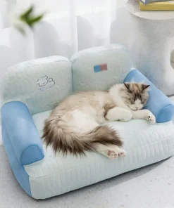 Cats Beds Summer Cooling Pet Bed Kitten Cushions Goods Houses