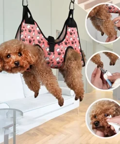 Dog Hammock - Pet Grooming Harness for Nail Trimming