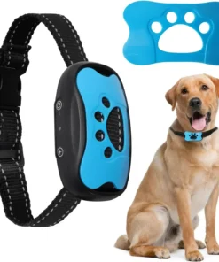 Pet Dog Anti Barking Device USB Rechargeable Dogs Training Collar
